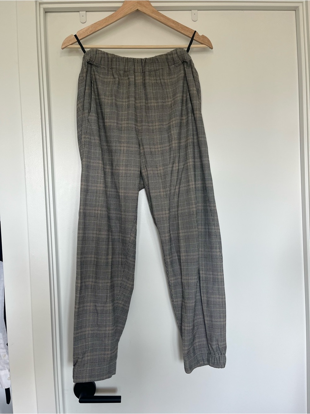 Gray Plaid Dress Pants - Picture 2 of 6